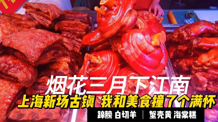 寻味上海<em>新场</em>古镇，没见过的小吃多，油酥饼3元，海棠糕哪家好？古镇#自驾游#美好生活进行时