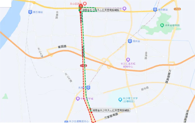 长沙<em>地铁</em>1<em>号线</em>4个站点将临时停运 50台公交车双向接驳