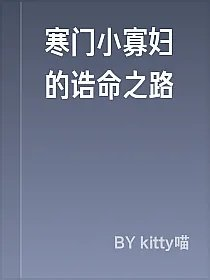 寒门小寡妇的诰命之路
