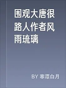 围观大唐很路人作者风雨琉璃