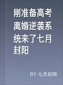 刚准备高考离婚逆袭系统来了七月封阳