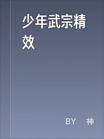 少年武宗精效