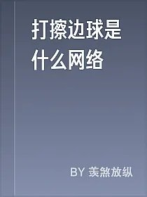 打擦边球是什么网络