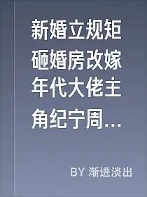 新婚立规矩砸婚房改嫁年代大佬主角纪宁周淮序