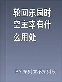轮回乐园时空主宰有什么用处