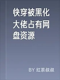 快穿被黑化大佬占有网盘资源