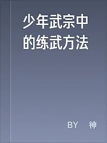 少年武宗中的练武方法