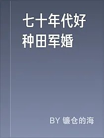 七十年代好种田军婚