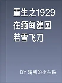 重生之1929在缅甸建国若雪飞刀