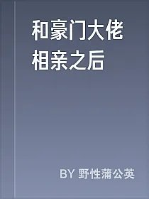 和豪门大佬相亲之后