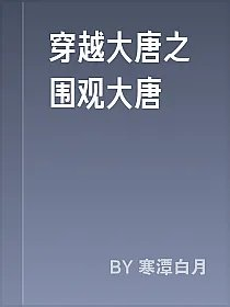 穿越大唐之围观大唐