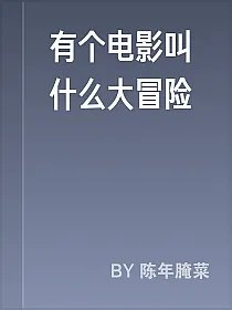 有个电影叫什么大冒险