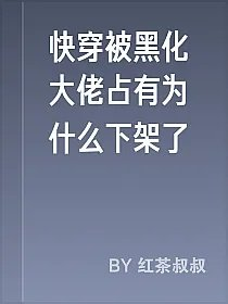 快穿被黑化大佬占有为什么下架了