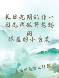 长日光阴乱作一团光阴似箭