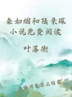 秦如烟和陆景琛