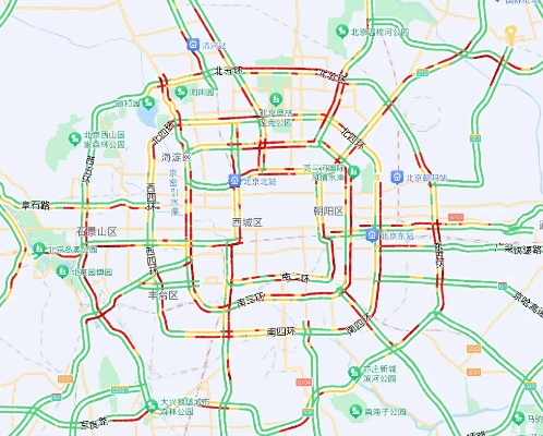 <em>北京</em>:周日上班不限行,预计早晚高峰短时或达严重拥堵状态