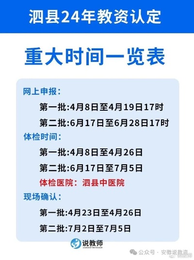 <em>泗县</em>2024年上半年中小学教师资格认定公告