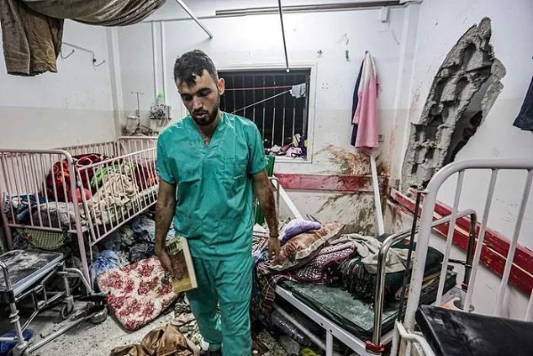 加沙<em>一医院</em>发现近300具尸体，部分死者曾遭虐待