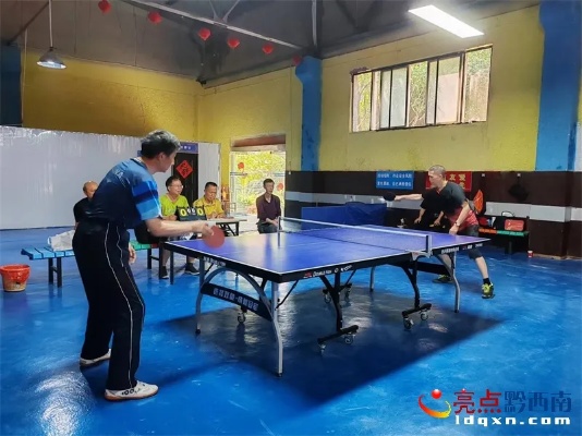 兴义<em>蓝天</em>花园小区首届“五一”乒乓球比赛活动举行