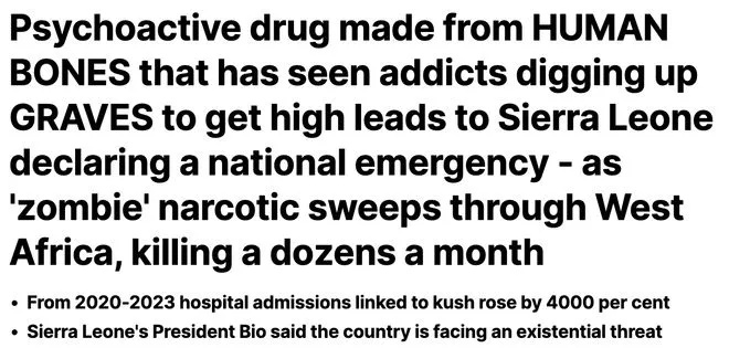 年轻人挖掘墓地找精神药物，<em>塞拉利昂</em>宣布国家紧急状态|毒品|几内亚|弗里敦|利比里亚_网易订阅