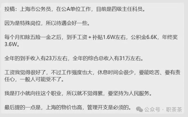 上海市公安公务员自曝<em>收入</em>，“这是从小向往的职业，就不觉得累”